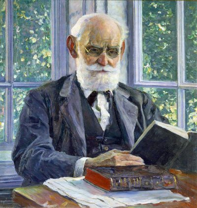 Retrato do fisiologista, psicólogo e médico Ivan P. Pavlov