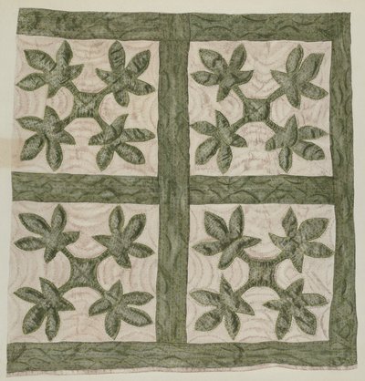 arandela de edredão de Mildred E. Bent
