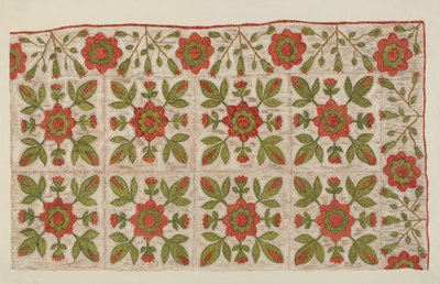 Colcha Aplicada de Mildred E. Bent