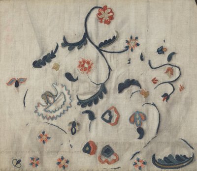 Anágua Bordada (Detalhe) de Mildred E. Bent