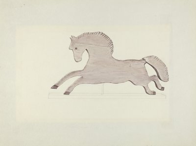 Cavalo Cata-vento de Mildred E. Bent