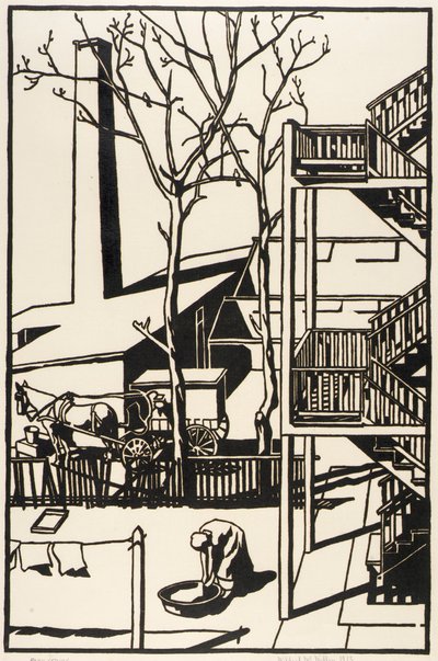 Escadas traseiras de Mildred McMillen