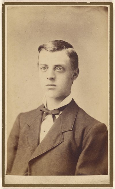 [Retrato de busto de um homem não identificado]. de Miller and Company