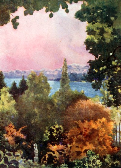 Lago Constança de Schloss Mainau de Mima Nixon