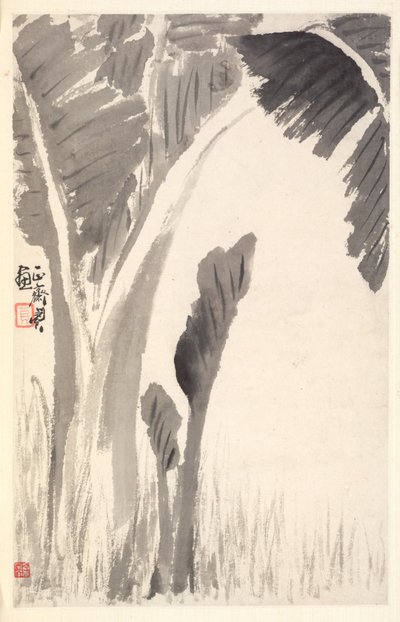 Bananeiras, 1788. de Min Zhen