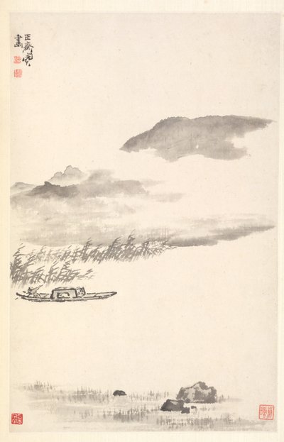 Paisagem do Rio de Min Zhen