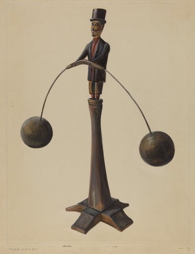 Pa. Homem de Equilíbrio Alemão de Mina Lowry