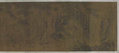 Imortais Taoístas nas Montanhas de Ming Dynasty Chinese School