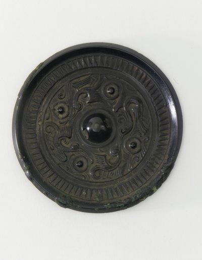 Fragmento de uma estatueta de Ming Dynasty Chinese School