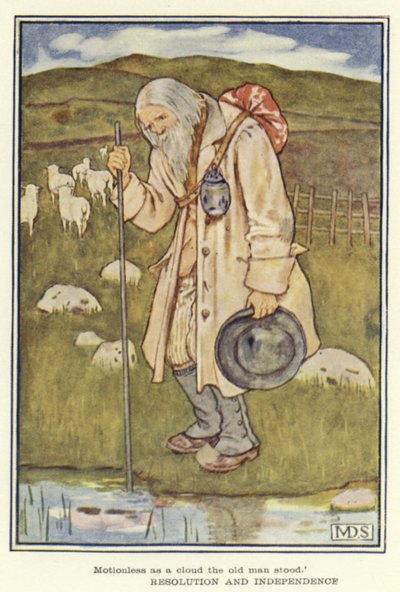Resolução e Independência (cor litho) de Minnie Didbin Spooner