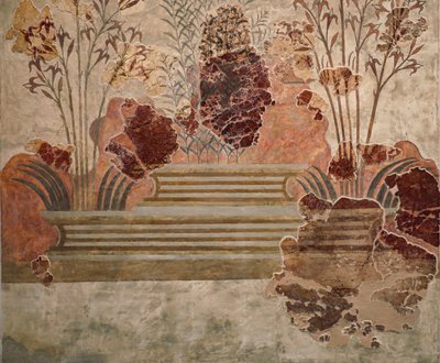 Painel do "Liliy Frescos" de Minoan