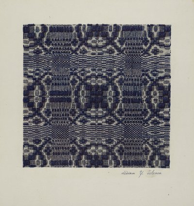 Colcha de Miriam Y. Solomon