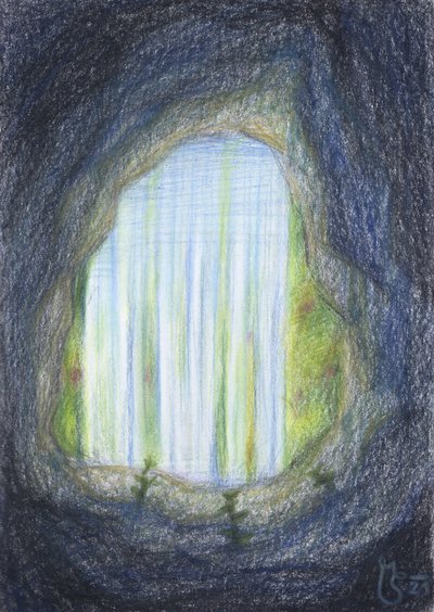 Caverna da Floresta Encantada de Mirjam Schrei
