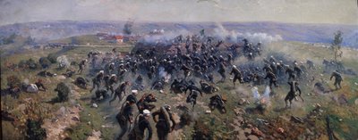 Batalha de Gorni Dubnik em 24 de outubro de 1877, 1914 de Mitrofan Borisovich Grekov