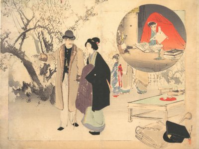Depois de Mon, LD Golden Yasha, não é? 1903. de Mizuno Toshikata
