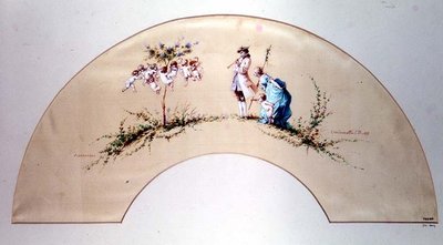 Design para um ventilador de Mme. Callamatta
