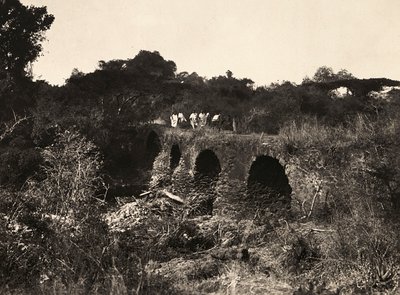 Construir um império na era fascista: Ponte Portuguesa, 09/05/1936 (foto a p/b) de Modestino Baldinetti