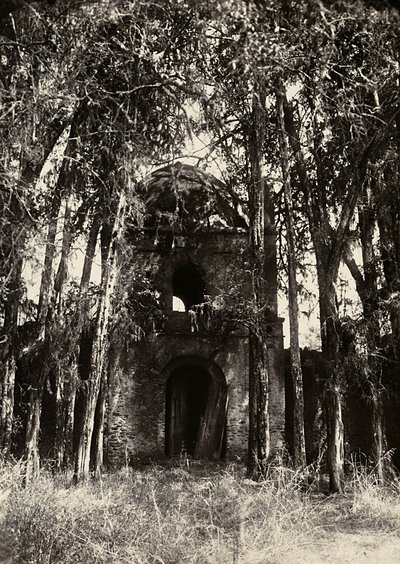 Construir um Império na era fascista: entrada para a casa de prazer do Rei Fasil, 09/05/1936 (foto a p/b) de Modestino Baldinetti