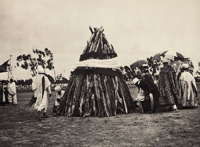 Construir um império na era fascista: a represa, 09/05/1936 (foto a p/b) de Modestino Baldinetti