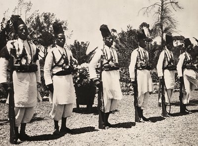Construir um império na era fascista: os fiéis, 09/05/1936 (foto a p/b) de Modestino Baldinetti