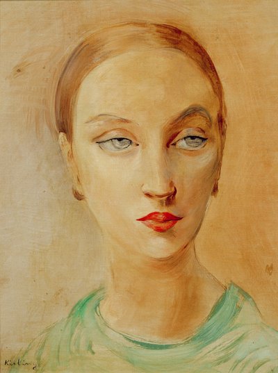 Cabeça de mulher de Moise Kisling