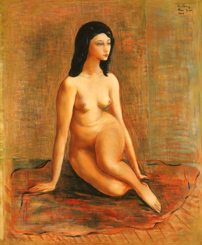 Nu sentado; Nu Assis de Moise Kisling