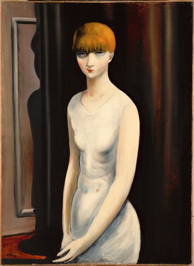 Retrato de Kiki de Montparnasse (óleo sobre tela) de Moise Kisling
