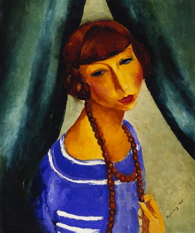 Retrato de Margueritte Gros, cunhada do artista; Portrait de Margueritte Gros, la Belle-Soeur de l
