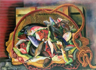O Peixe (pintura) de Moise Kisling