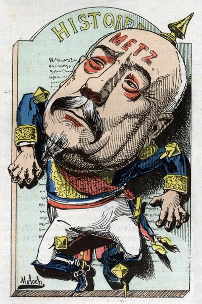 Retrato completo de François Achille Bazaine (Francois-Achille de Moloch
