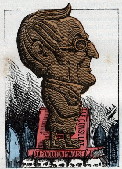 Retrato de Adolphe Thiers (1797-1877), Presidente da República Francesa de Moloch