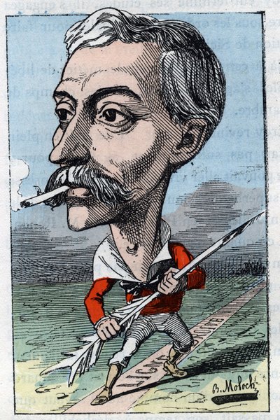 Retrato de Edouard Lockroy (1838-1913), político francês. de Moloch
