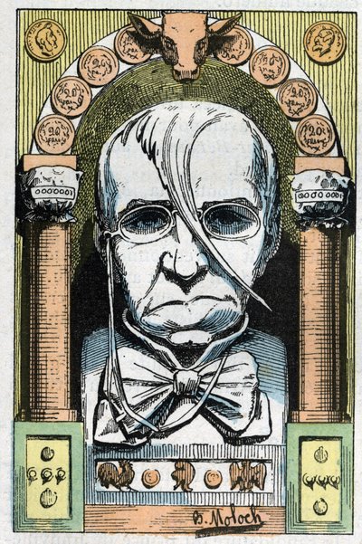 Retrato de Emile de Girardin, jornalista, publicitário e político francês 1806-1881 de Moloch