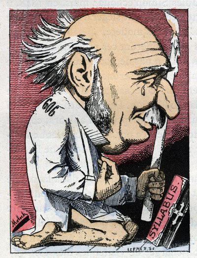 Retrato de Jules Simon (1814-1896), político francês de Moloch