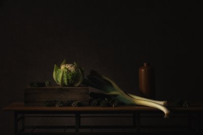 Natureza morta «Colheita Negra» de Monique van Velzen