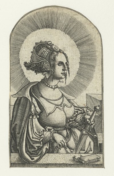 Santa Catarina de Monogrammist AC