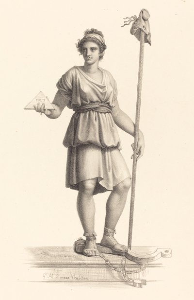 A República Francesa de Monogrammist G.H. after Pierre Paul Prud