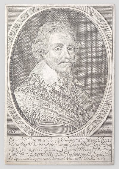 Retrato de Ernst de Nassau de Monogrammist HW