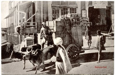 Bullock-Cart, c.1900-20 de Moorli Dhur and Sons