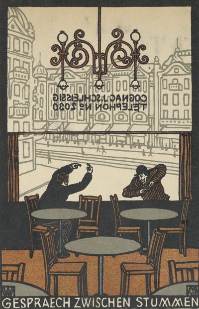 Conversa entre Mudos Conversa entre Mudos, 1907. de Moritz Jung