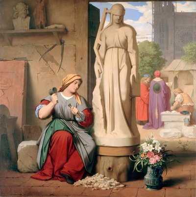 Sabina von Steinbach, 1844. de Moritz Ludwig von Schwind