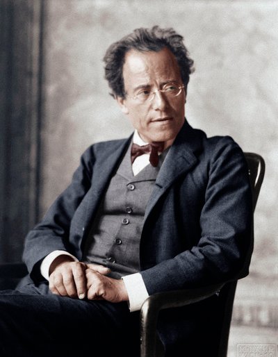 Gustav Mahler na Ópera de Viena de Moritz Nähr