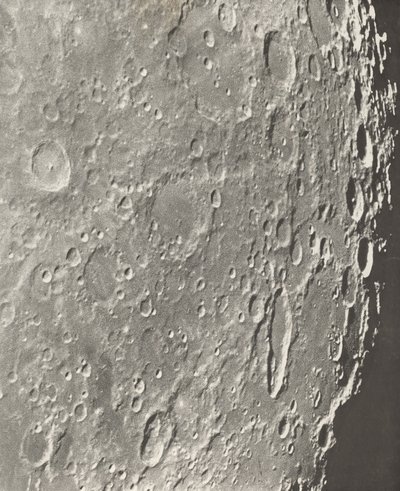 Fotografia lunar Blancanus - Tycho - Schiller,1899 (foto) de Moritz & Puiseux Pierre Henri (1855 1928) Loewy
