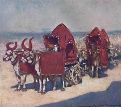 Alguns veículos nativos, 1903 de Mortimer L Menpes