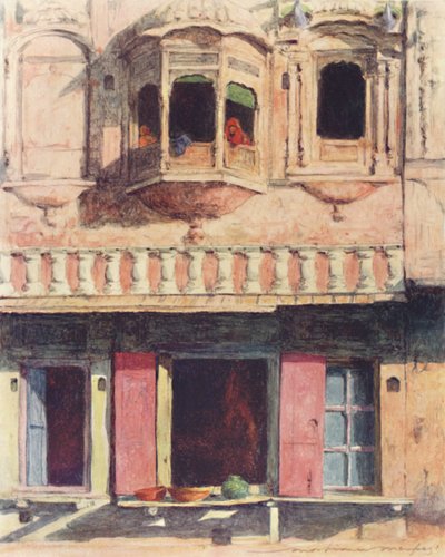 Em Lahore, 1905 de Mortimer Ludington Menpes