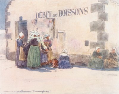 Débito de Boissons (litografia a cores) de Mortimer Ludington Menpes