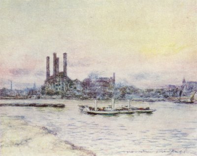 Da ponte de Battersea de Mortimer Ludington Menpes