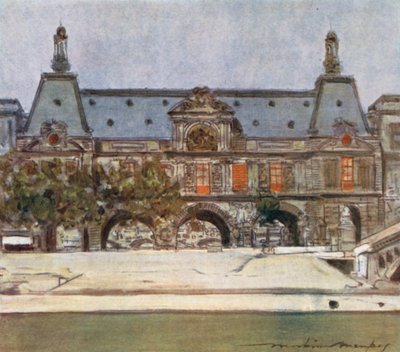 Museu do Louvre de Mortimer Ludington Menpes