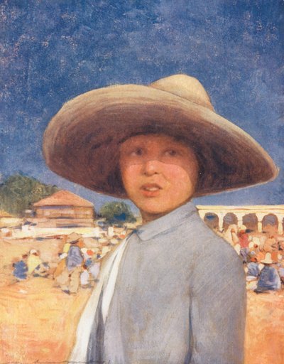 Crianças do Mundo: Mexicano, Um Rapaz Mexicano (litografia a cores) de Mortimer Ludington Menpes