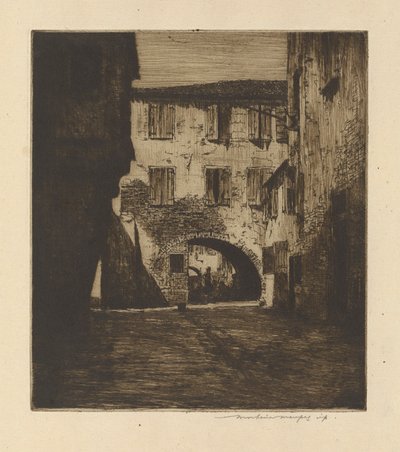 Numa Side Street, Chioggia de Mortimer Menpes